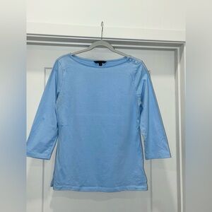 Brooks Brothers Sky Blue Top